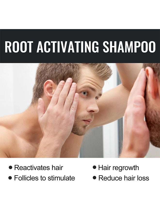 EELHOE Root Activating Shampoo-Strengthen Hair Root, Anti Falling And Firm Hair, Thick And Fluffy Hair, Soft And Strong Hair Repair And Care Shampoo 100ml - Image 2