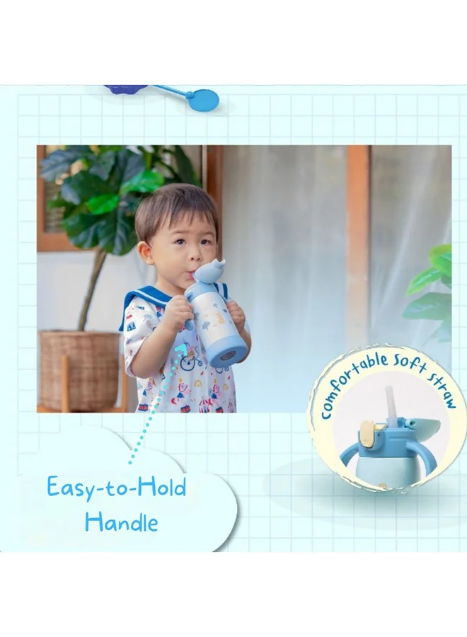 Zojirushi  Stainless Steel Vacuum Bottle 0.32L Blue  | Best Price UAE