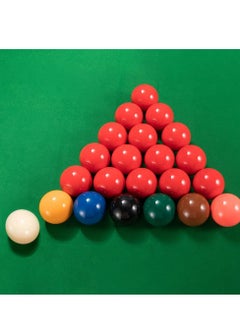 Snooker Ball Set Tournament 15 Reds Plus Colors And White Cue Ball Suitable For Official Game Home Game Strong And Durable Perfect For Practicing