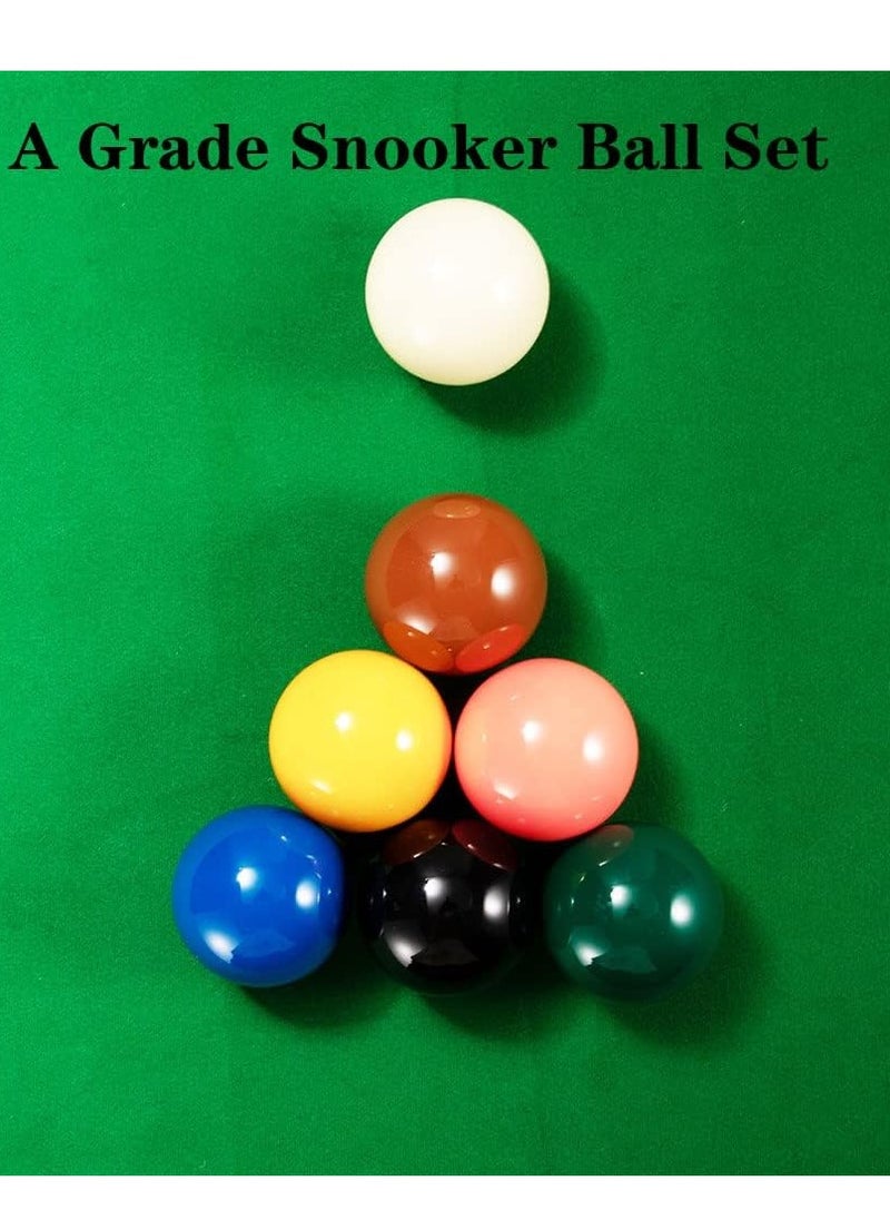 Spall - Snooker Ball Set Tournament 15 Reds Plus Colors And White Cue Ball Suitable For Official Game Home Game Strong And Durable Perfect For Practicing - Image 1
