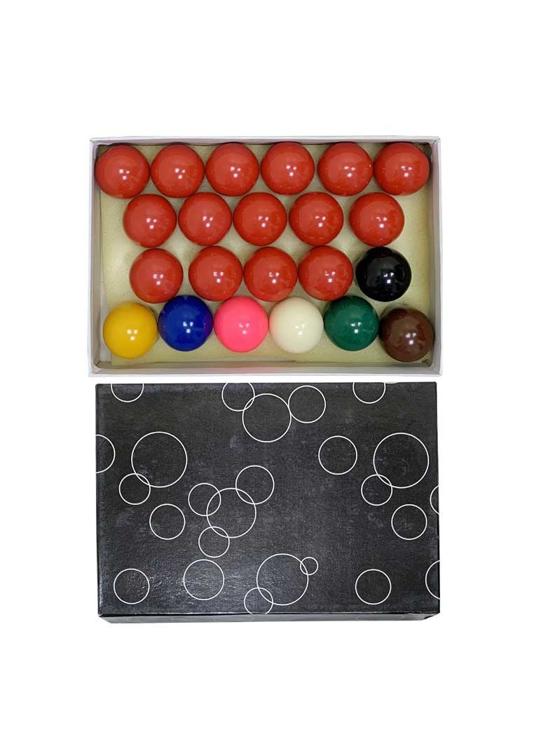 Spall - Snooker Ball Set Tournament 15 Reds Plus Colors And White Cue Ball Suitable For Official Game Home Game Strong And Durable Perfect For Practicing - Image 1