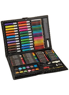 Darice Darice 120-Piece Deluxe Art Set - Art Supplies for Drawing, Painting and More in a Plastic Case - Makes a Great Gift for Children and Adults  - Image 1