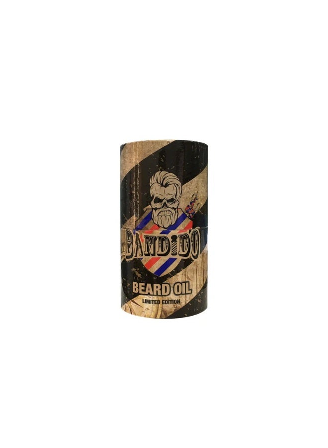Bandido Beard Oil 40ml Black| Nourishing Beard Oil for Soft & Healthy Beard | Moisturizing Men's Beard Care - Image 2
