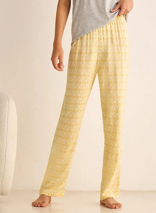 سبلاش فيڤ طقم بيجامة مطبوع