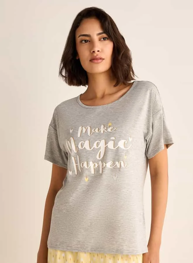 Splash FAV Printed Pyjama Set