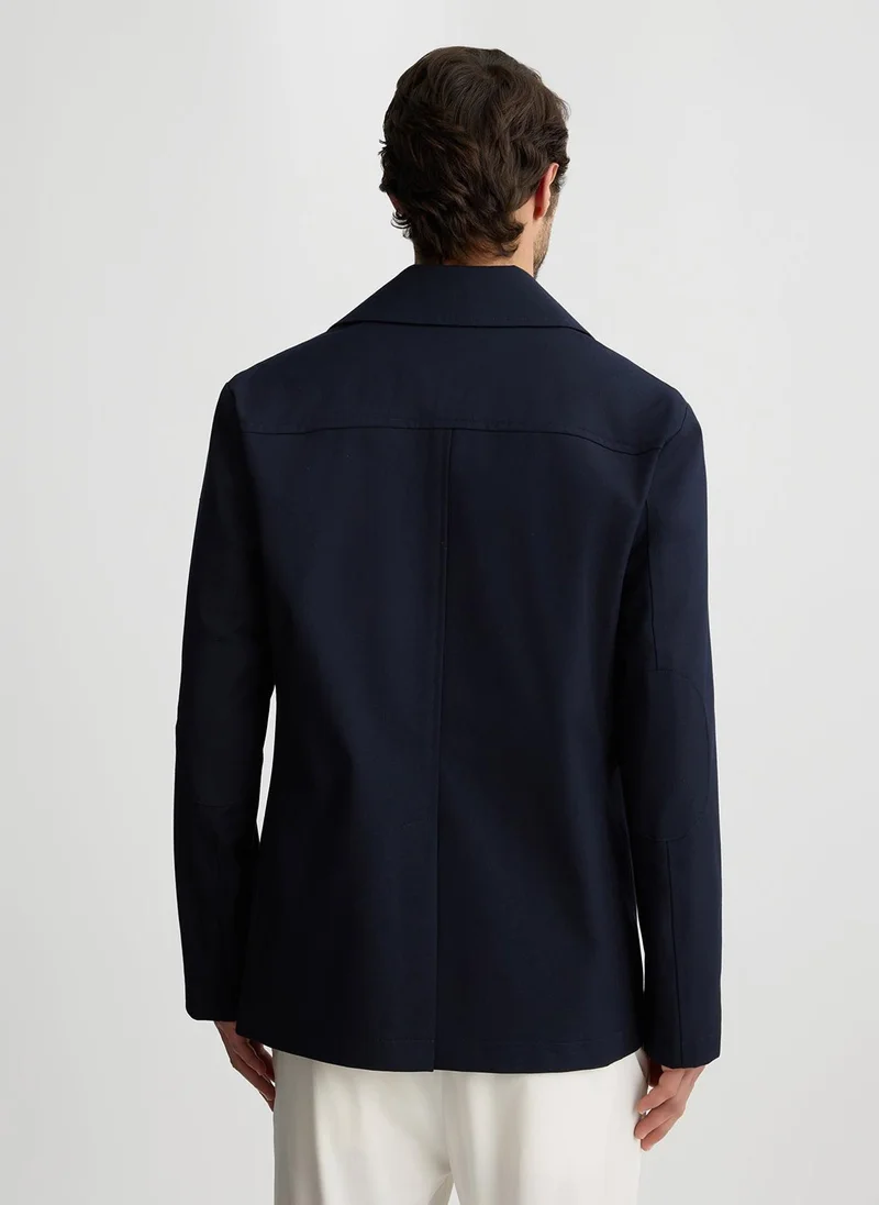 Liu Jo Short Double-Breasted Trench Coat