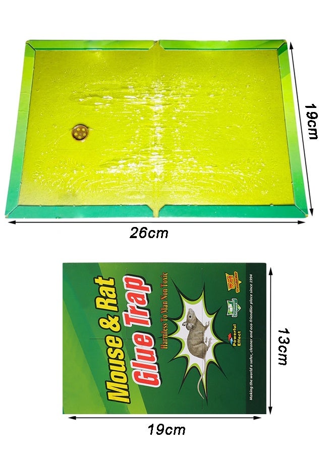 5 Pack Large Mouse Glue Traps with Enhanced Stickiness Glue Traps for Rat, Rodent and Household Traps Sticky Pad Board - Image 2