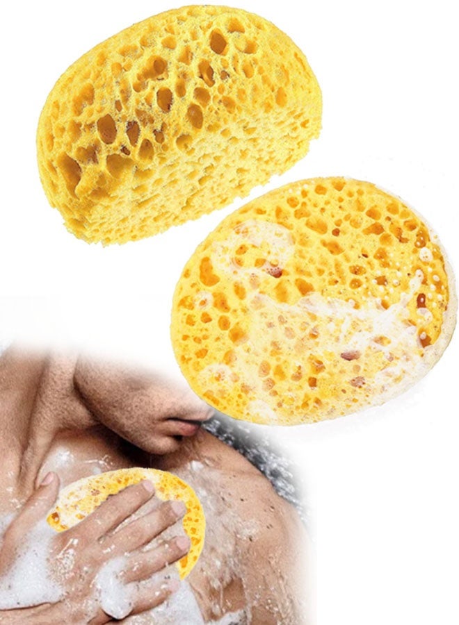 Soft Honeycomb Bath Sponges,Extra Large Luxury Bath Sponge,Puff Sea Sponge,Sponges Bath For Skin Care - Image 1