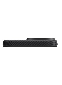 PITAKA iPhone 16 Pro Magsafe Case / Built-In NFC / Raised Camera Lip / Woven Touch / Compatible with MagSafe / Drop and Damage Protection / Slim Profile / Durable Shockproof Back Cover - Black/Grey  - Image 4