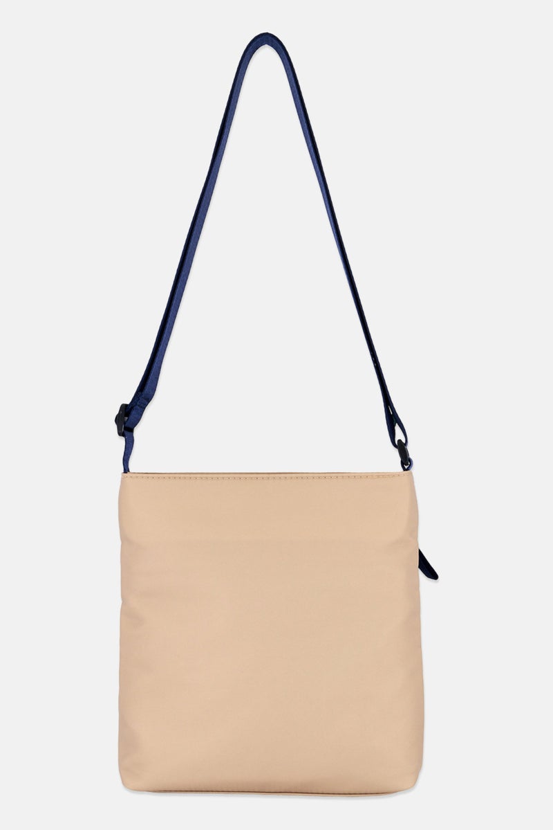 NAUTICA Women Brand Logo Cross Body Bag 25 H x 23 L x 4 W cm, Khaki Combo - Image 2