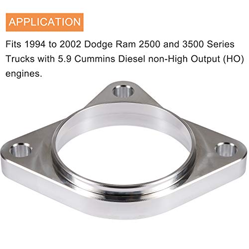 Camoo NV4500 NV5600 Starter Spacer Kit with Bolts 5 Speed Compatible with Dodge RAM 2500 3500 5.9L Cummins 1994-2002 - Image 3