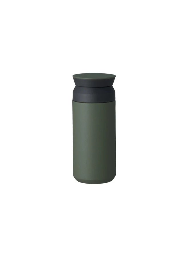 Travel Tumbler Double Wall Vacuum Insulated Stainless Steel Mug 350ml Green