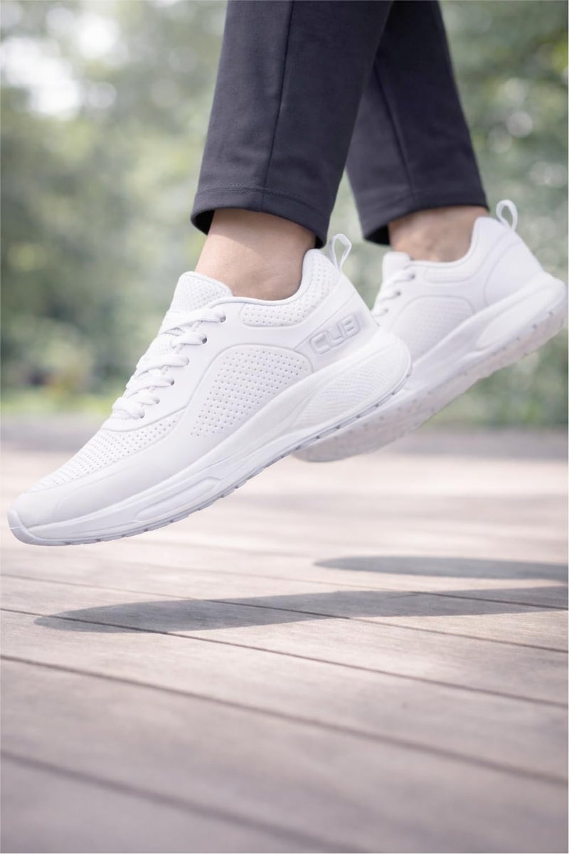 Columbus Sonatina Running Shoes|Walking Shoes| Training & Gym Shoe | Outdoors Shoe for Men White & L.Gray (07) - Image 3