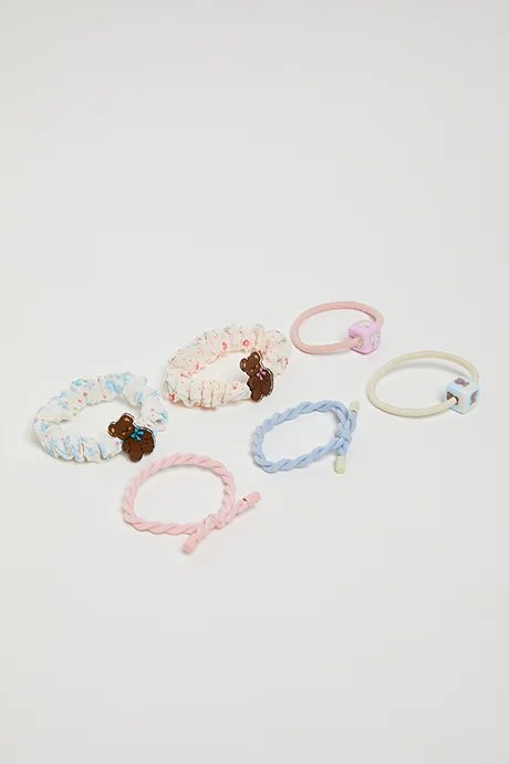 أر أند بي 6 Pack Ponytail Hairbands
