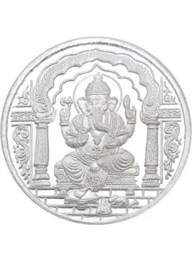 KHUSHBOO JEWELS PURE 999 SILVER 10 GRMS COIN
