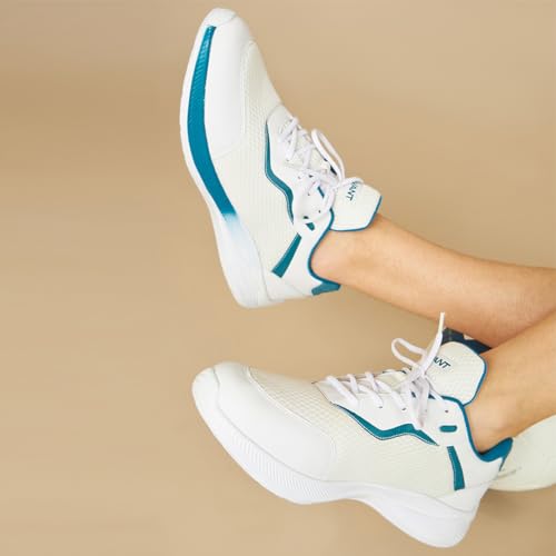 AVANT Men's Softride Running Shoes with Bouncy Eva Outsole & Laces White, 11 UK - Image 3