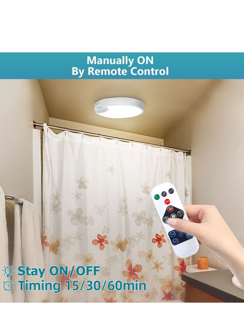 SYOSI Motion Sensor Light Rechargeable LED Ceiling Light LED Closet Lights with USB Cable Human Induction Auto Sleep Smart Sensor Light - Image 5