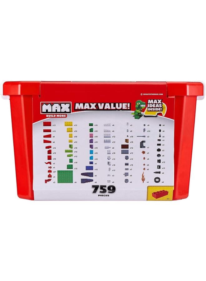 ZURU Max Build More ZURU : Building Bricks Value Set (759 Bricks) - Image 2