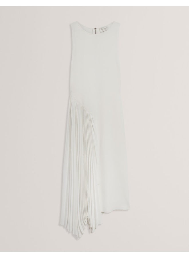 Ted Baker Sleeveless Knit Midi Dress With Pleat Pa - Image 5