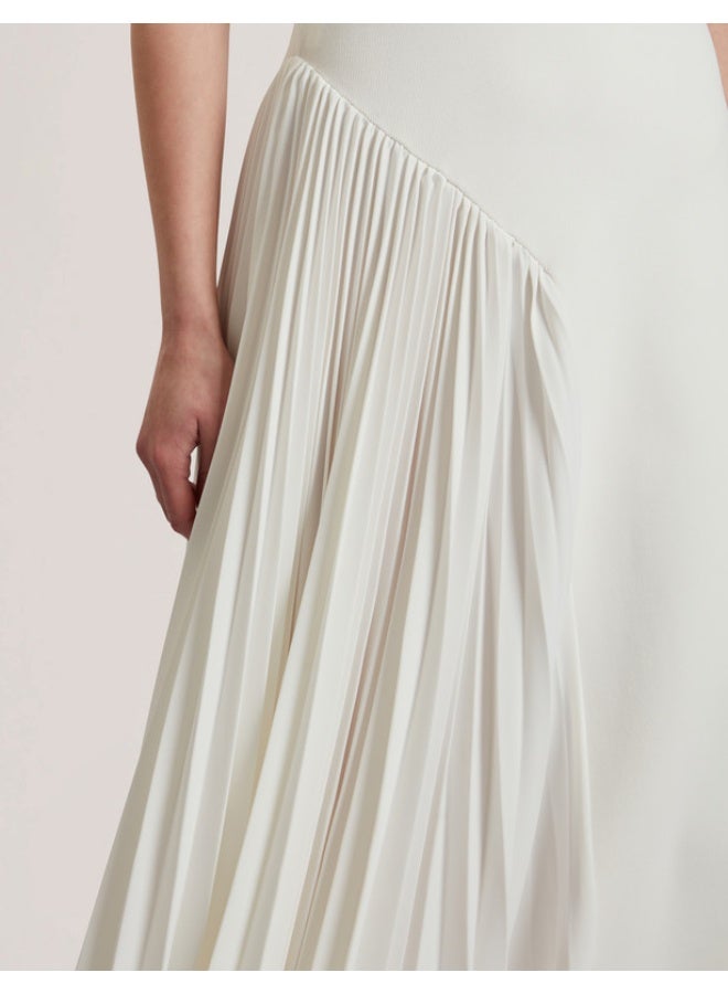 Ted Baker Sleeveless Knit Midi Dress With Pleat Pa - Image 4