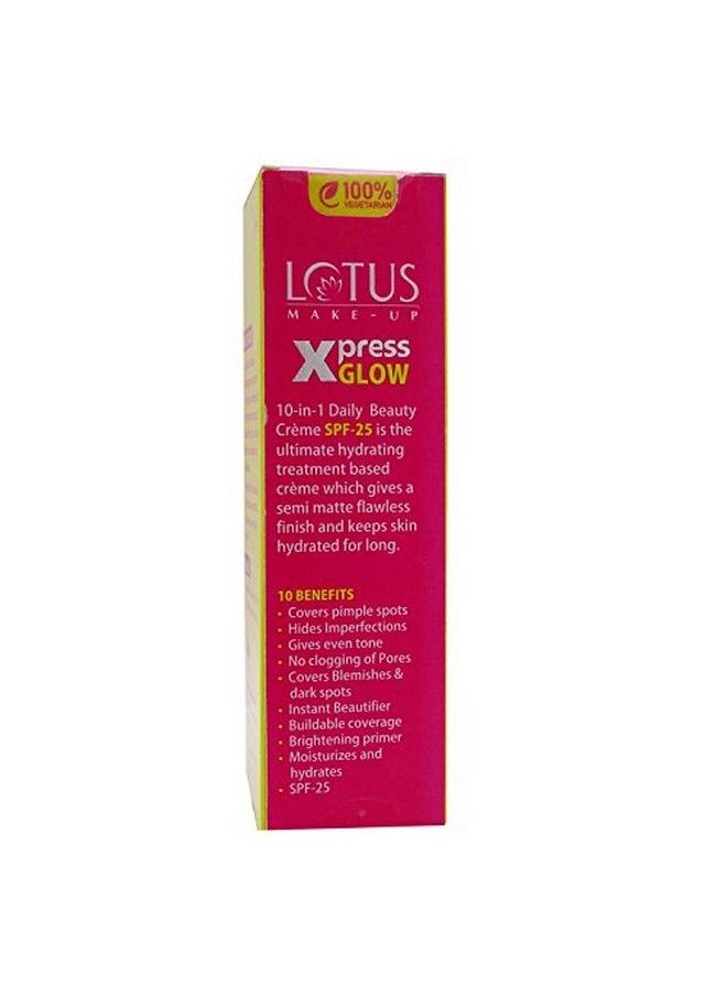 Lotus Makeup Xpress Glow 10 In 1 Daily Beauty Cream Bright Angel Spf 25 30G  - Image 3