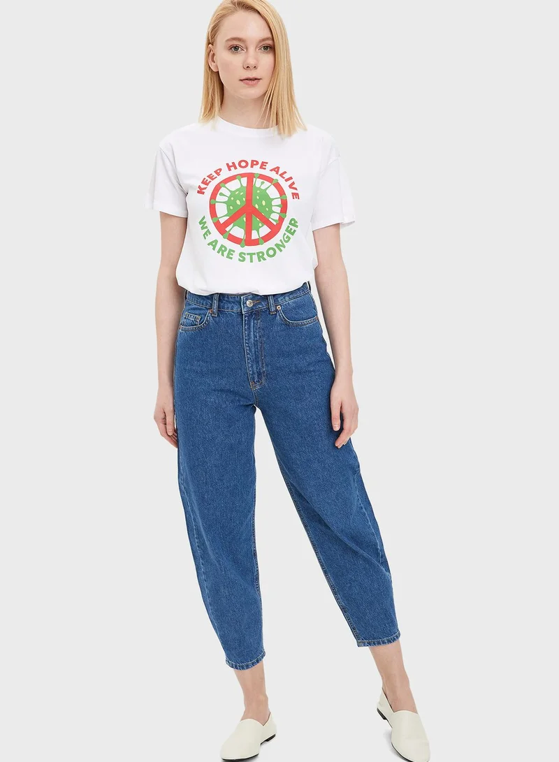 DeFacto Paperbag Waist Skinny Jeans