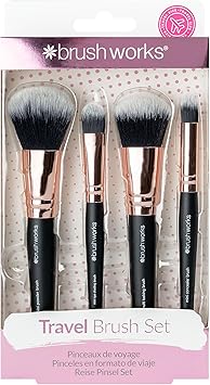 Brushworks Travel Makeup Brush Set - Image 1