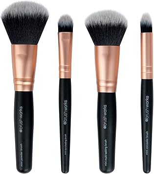 Brushworks Travel Makeup Brush Set - Image 4