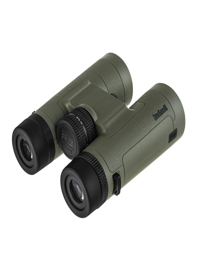Bushnell R3 10x42 Binoculars with Vault Lite Bino Chest Harness, HD Optical System, Fully Multi-Coated Lenses, EXO Barrier, IPX7 Waterproof - Binoculars for Bird Watching and Wildlife Observation - Image 2