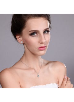 GEM STONE KING 925 Sterling Silver Owl Pendant Earrings Set For Women With 18 Inch Chain  - Image 3