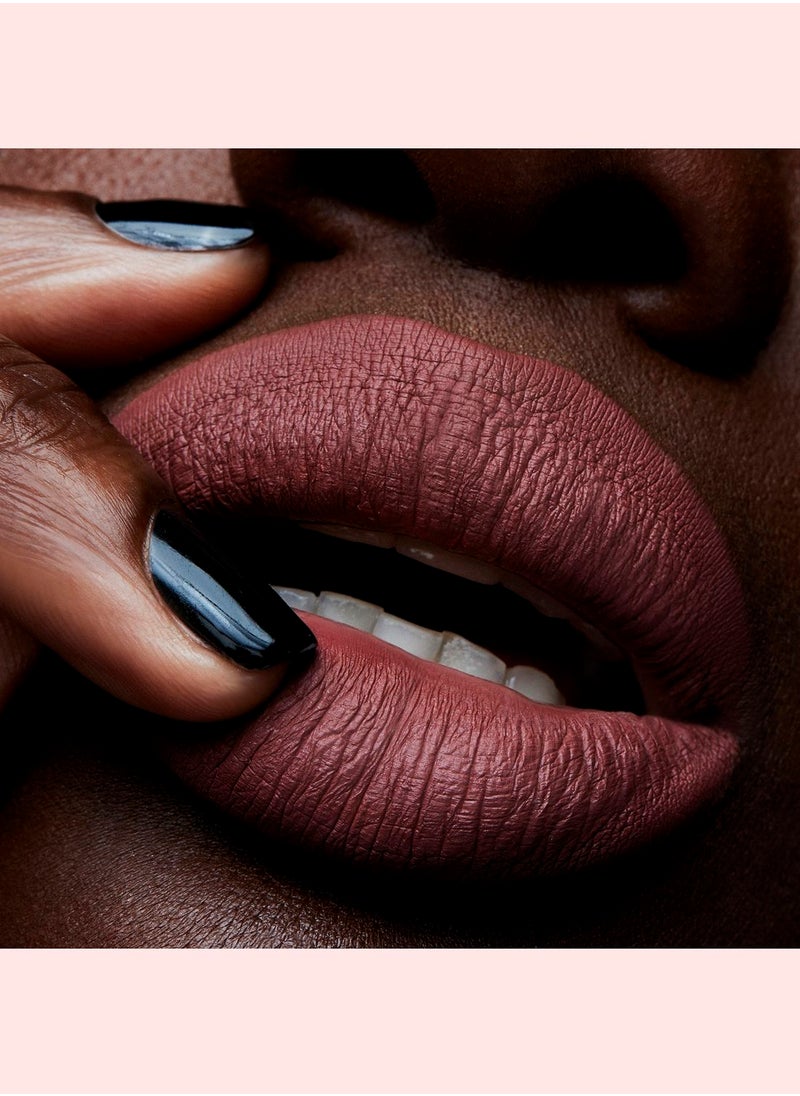 MAC Cosmetics - Retro Matte Liquid Lip Colour - Topped With Brandy - Image 1