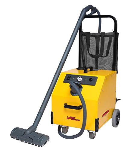 Vapamore Vapamore MR1000 Forza Commercial Steam Cleaner Electronic Solenoid for Dry Steam Control Stainless Steel 1900w Boiler 3 Gallon Water Capacity Multipurpose Chemical Free 50 Professional Tools 