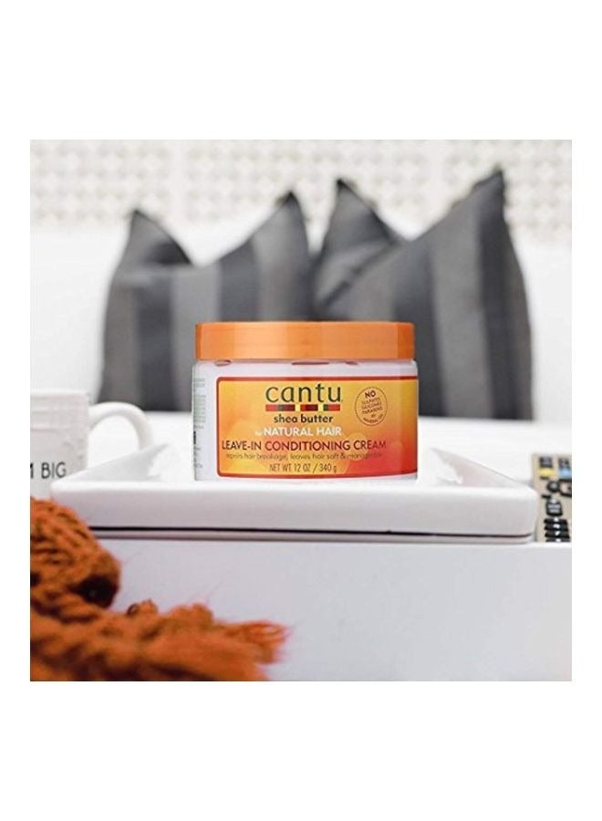 Cantu Shea Butter LeaveIn Conditioning Repair Hair Cream 340grams White 340grams - Image 4
