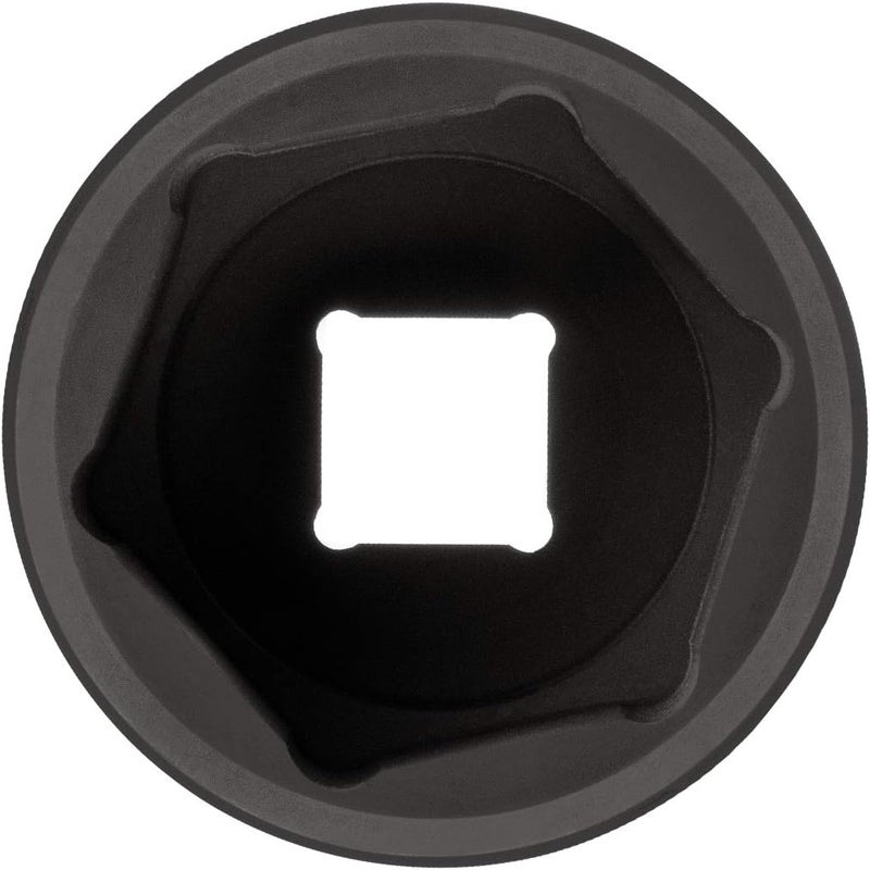 Jetech 3/4 Inch Drive 2 Inch Deep Impact Socket, Made with Heat-Treated Chrome Molybdenum Alloy Steel, 6-Point Design, SAE - Image 3