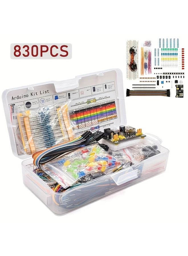1 Set Diode Resistor Kit with Breadboard Potentiometer for Arduino Raspberry Pi - Image 1
