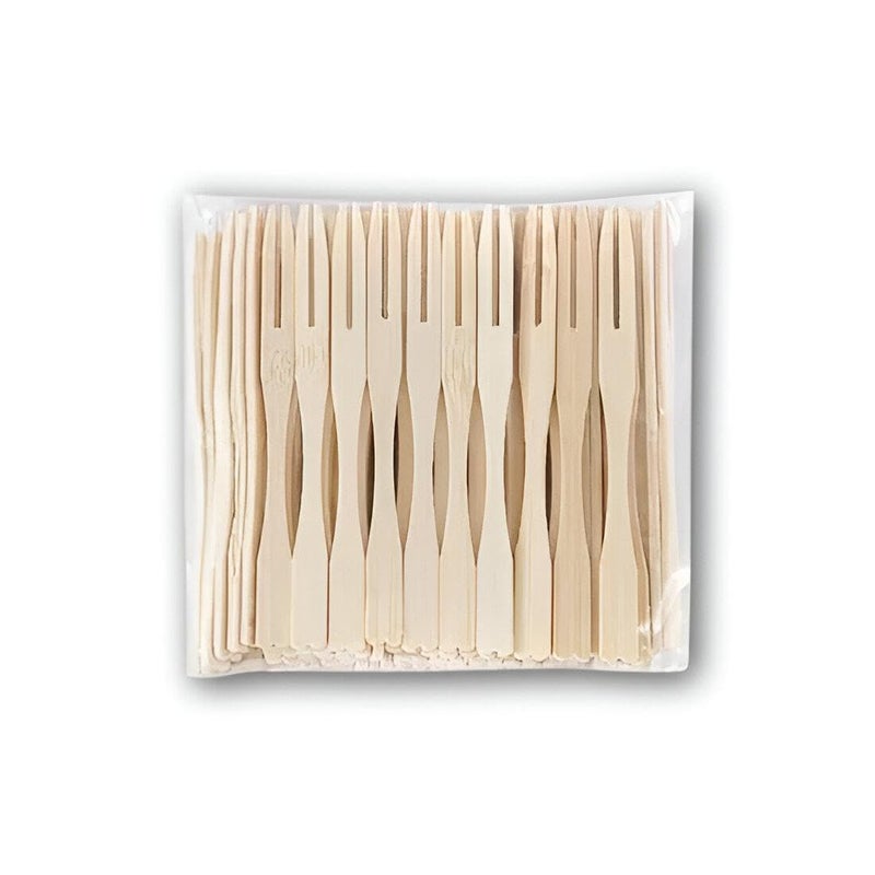 Bamboo Skewers - 100 Natural Wood Single-Use Skewers Perfect for Serving Fruits, Desserts, and Snacks at Parties, Picnics, and Easy Cleanup (1pc) - Image 1