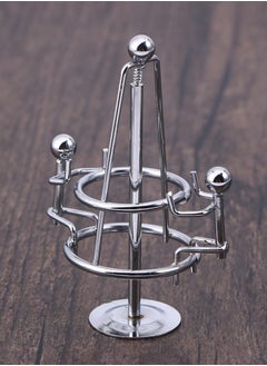 "Enjoy an experience of balance and calm with the Newton's Cradle - elegant design, smooth movement, and a clever decorative touch that adds a sophisticated scientific touch to your office or home. "