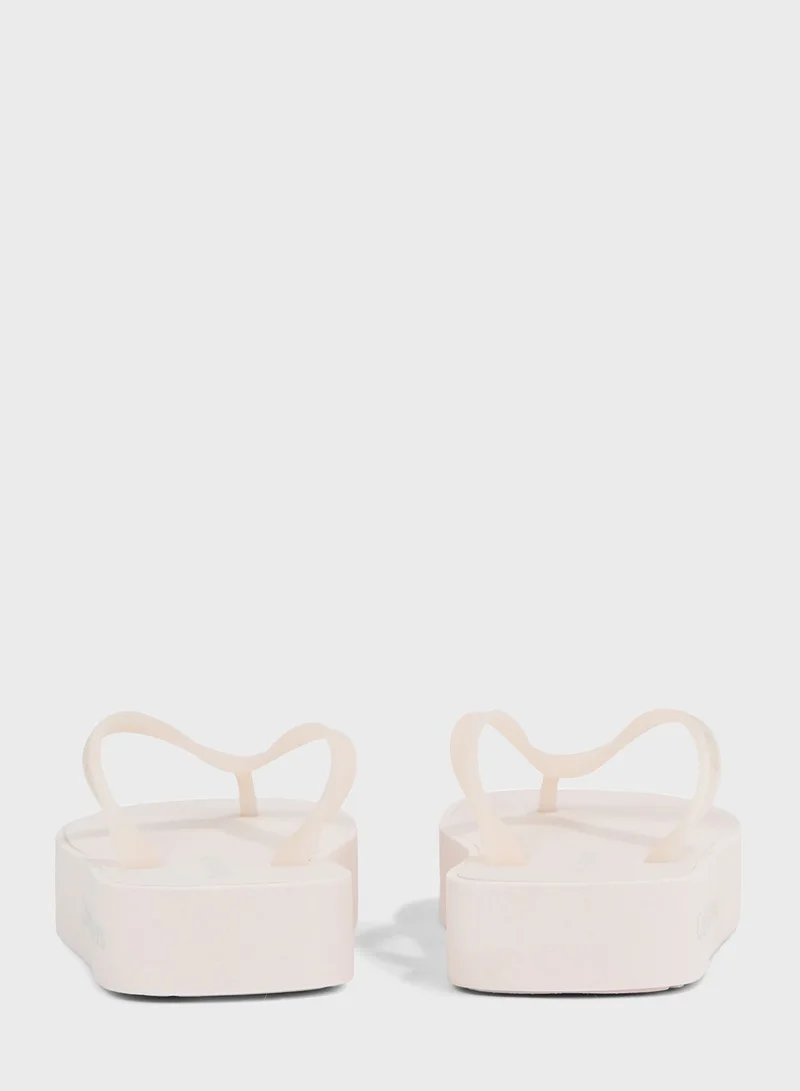 Calvin Klein Jeans Logo Detailed Flip Flops