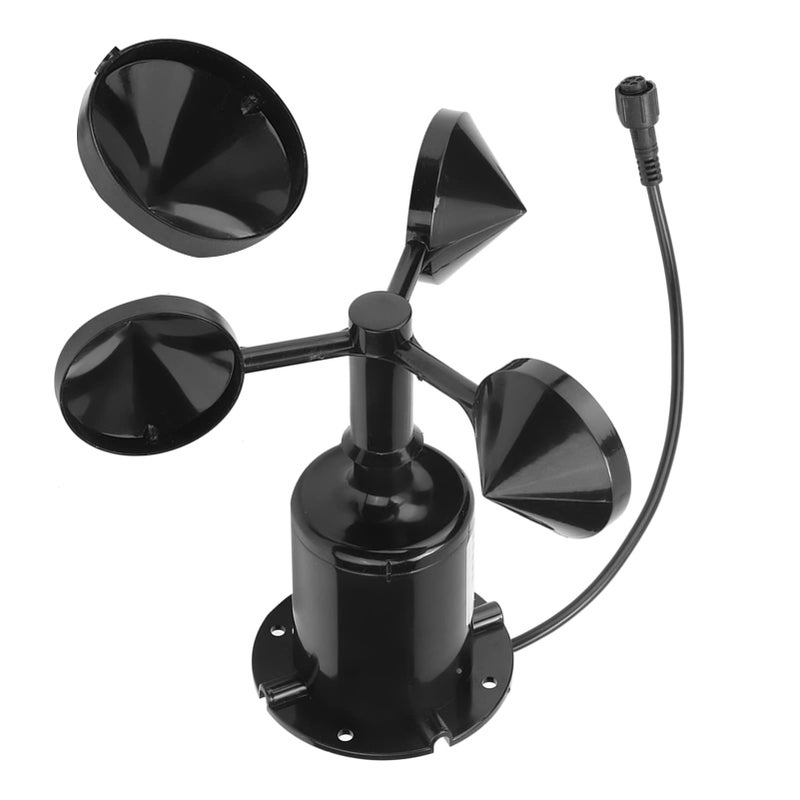 Three Cup Anemometer Wind Speed Sensor 0 70m s Transmitter for Environmental Monitoring - Image 3