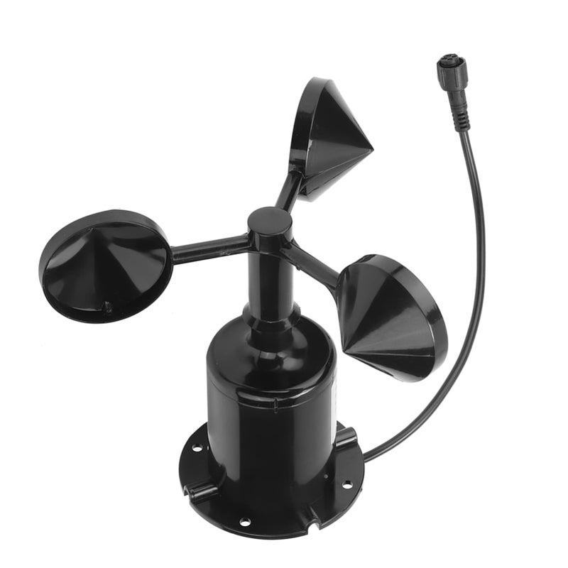 Three Cup Anemometer Wind Speed Sensor 0 70m s Transmitter for Environmental Monitoring - Image 4