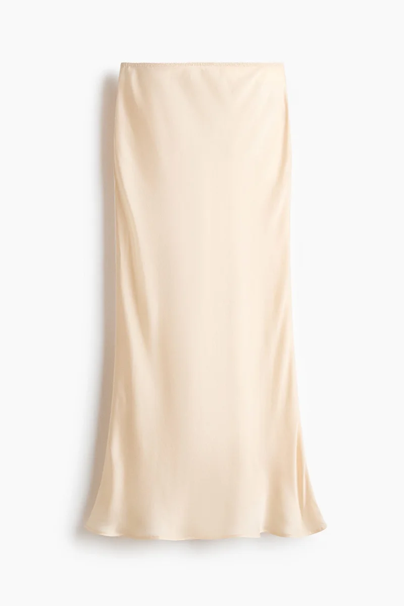H&M Viscose-blend slip skirt