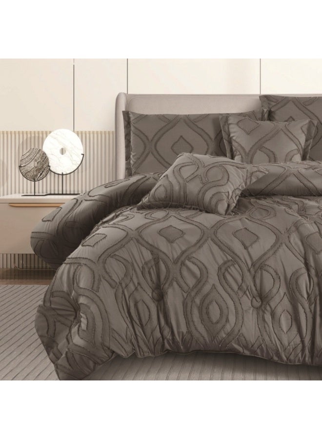 سمارت هوم طقم لحاف نفر واحد نظام وجهين مفرش مكون من ٤ قطع , لحاف ٤ قطع , مايكروفايبر 100% لحاف مقاس 230 سم في 170 سم - Image 2