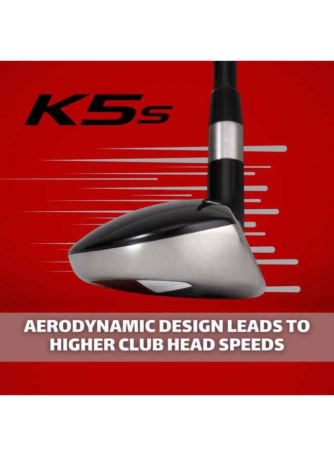 Majek Golf Men's #7 Hybrid Regular Flex Right Handed New Utility R Flex Club - Image 5