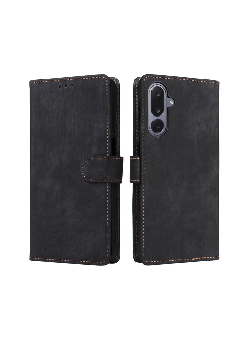 general Wallet-style protective case for Samsung Galaxy M36 5G, with 【credit card holder】 【RFID shielding】, PU leather flip cover protective case for Samsung Galaxy M36 5G - Image 1