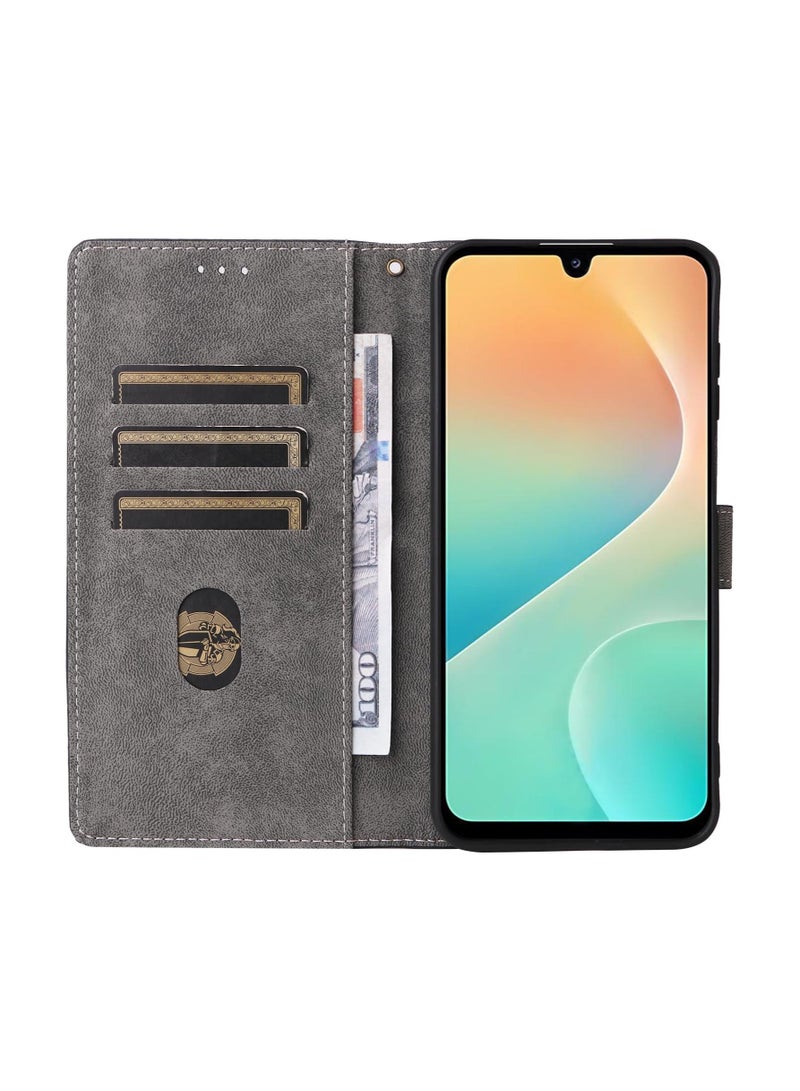 general Wallet-style protective case for Samsung Galaxy M36 5G, with 【credit card holder】 【RFID shielding】, PU leather flip cover protective case for Samsung Galaxy M36 5G - Image 4