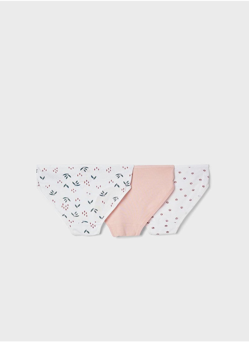 MANGO - Infant 3 Pack Briefs - Image 1
