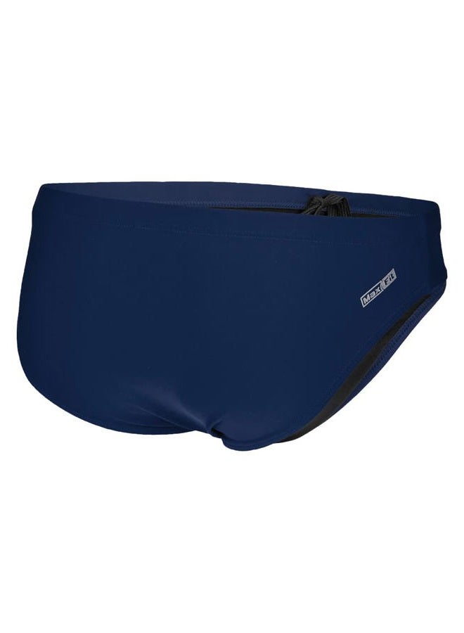 arena Feel Men's Dynamo Swim Brief Athletic Swimwear Sports Bathing Suit Waterfeel Stretchy Fitness Swimming Stylish Swimsuit Beach and Pool, Navy, US Size 34 - Image 4