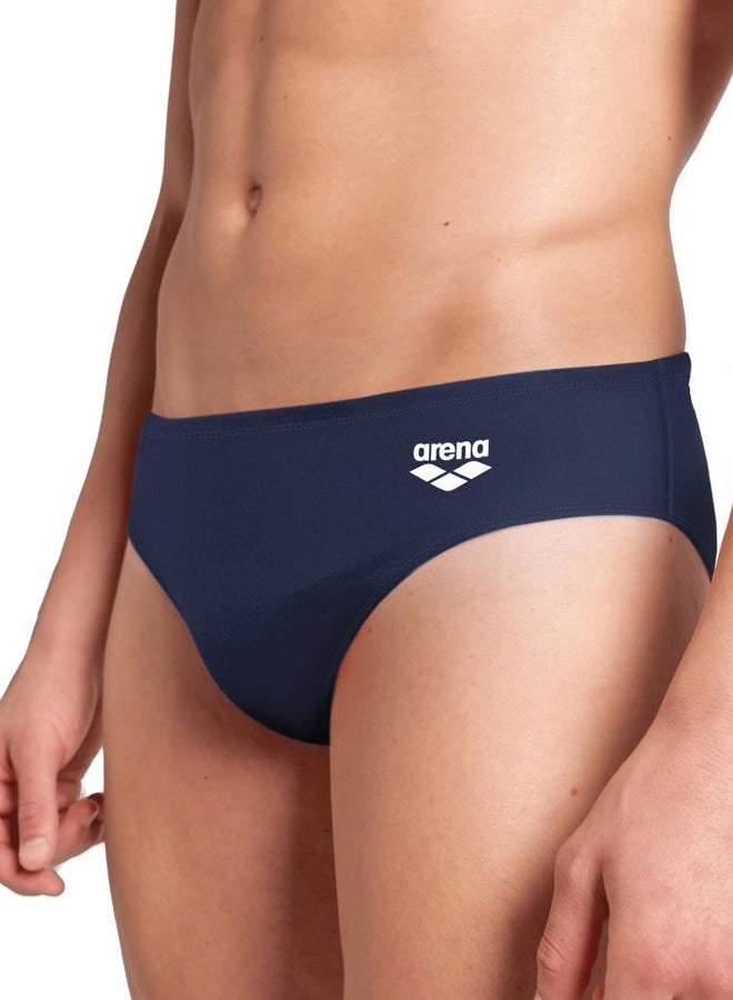 arena Feel Men's Dynamo Swim Brief Athletic Swimwear Sports Bathing Suit Waterfeel Stretchy Fitness Swimming Stylish Swimsuit Beach and Pool, Navy, US Size 34 - Image 5