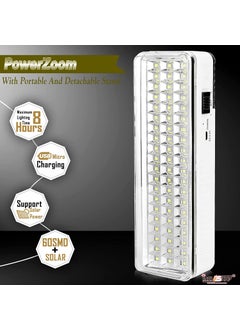IDOLESHOP IDOLESHOP 60 LED Light with Android Charging Support Rechargeable Lantern Emergency Light White  - Image 3