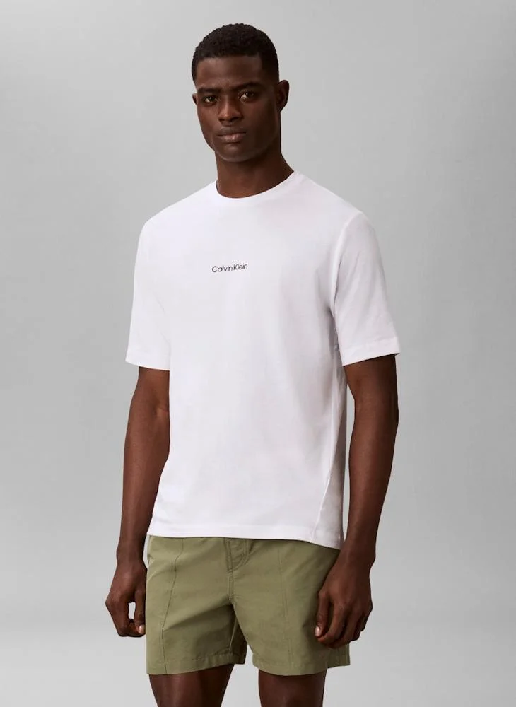 CALVIN KLEIN Logo Crew Neck T-Shirt